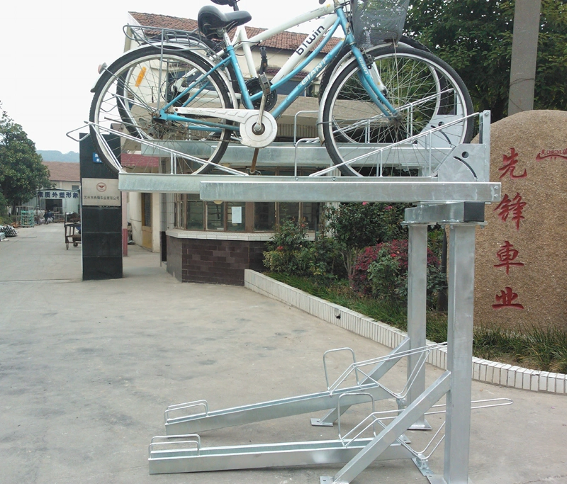 Double Decker Bicycle Rack